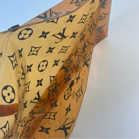 Louis Vuitton PVC Monogram Printed Envelope Pouch Orange - Picture 11 of 12